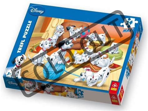 Trefl Puzzle Dalmatin Klubko Vlny Maxi D Lk Puzzle Puzzle Cz