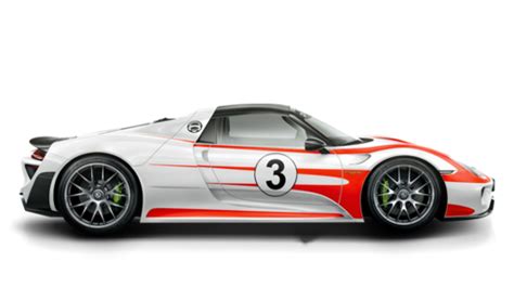 Porsche 918 Spyder Png Isolated Image Png Mart