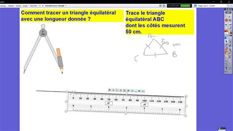 Comment Tracer Un Triangle Quilat Ral Youtube