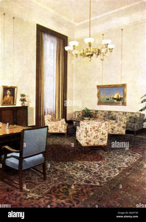 Interior view reich chancellery 1939 hi-res stock photography and ...