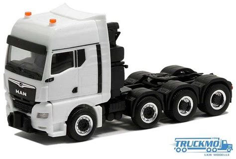 Herpa Man Tgx Gx Schwerlastzugmaschine Achs Wei Truckmo