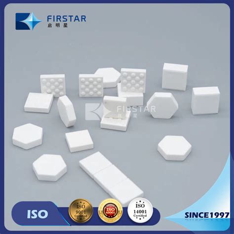 Alumina Al O Mosaic Square Ceramic Tiles With Dimples And