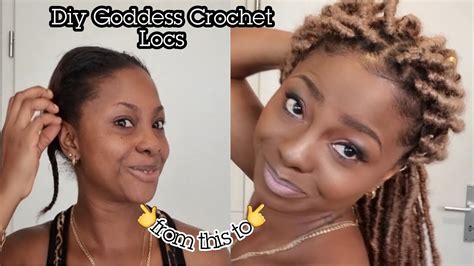 Easy Crochet Goddess Faux Locs Beginner Friendly Youtube