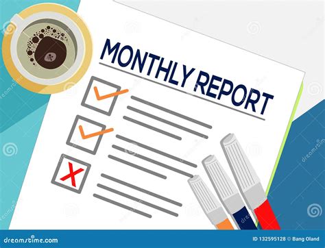 Monthly Report Icon