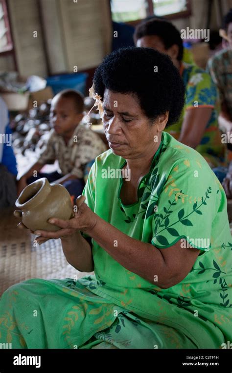 Lawai Pottery Village Sigatoka Coral Coast Fiji Stock Photo Alamy