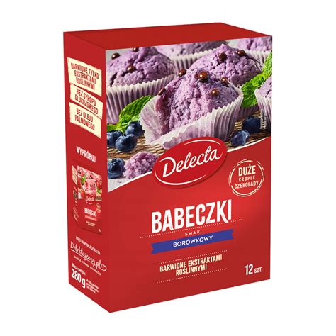 Babeczki Bor Wkowe Delecta Krople Czekolady G Allegro Pl