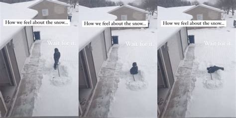 Midwest Storm: Determined 6-Year-Old Tries to Shovel Snow by Herself ...