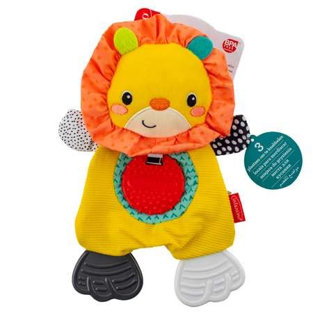 Мягконабивная игрушка Infantino Милый львенок 216244 с прорезывателем ...