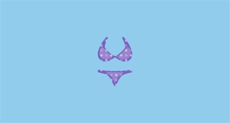 Bikini Emoji On Facebook