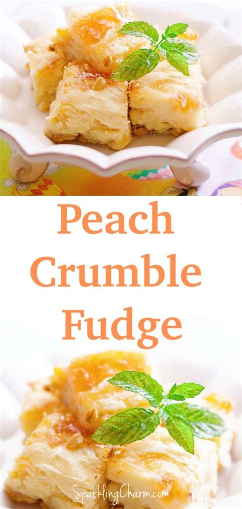 Delicious Peach Fudge