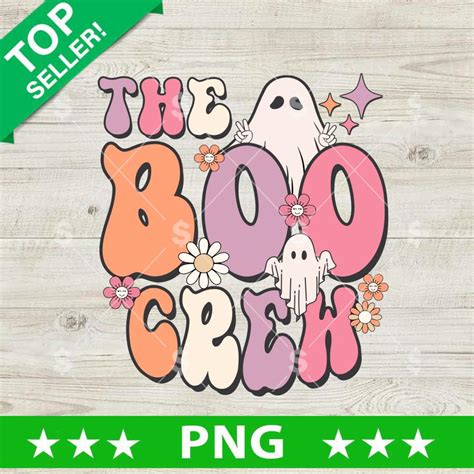 The Boo Crew PNG Boo Crew Cute Sublimation PNG