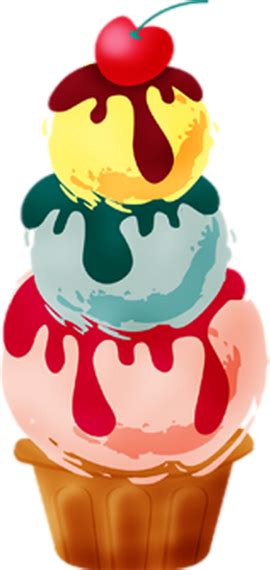 Glace Png Tube Dessin Ice Cream Clipart Gelato Png