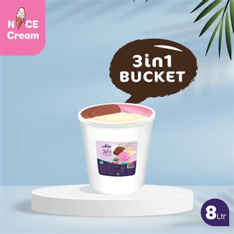 Jual Es Krim Aice Ice Cream Neapolitan Eskrim Ember Galon Liter