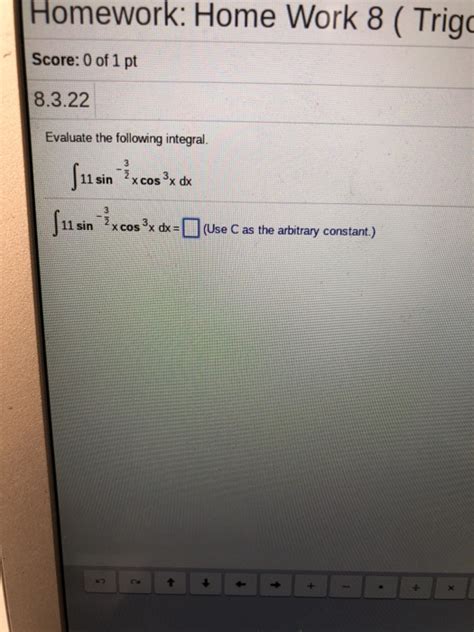 Solved Homework Home Work Trigo Score Of Pt Chegg