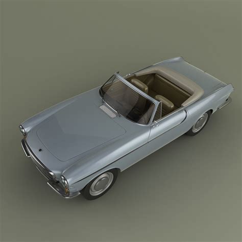 Volvo P1800 Convertible 3D model | CGTrader