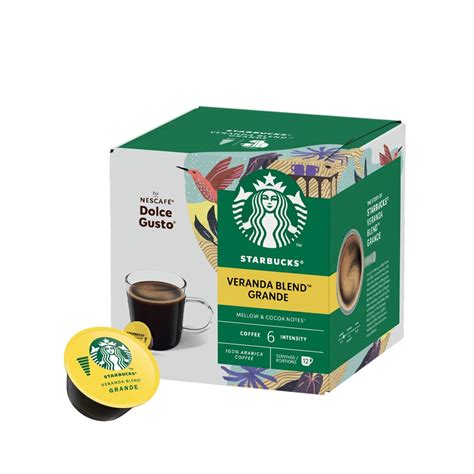 Starbucks Grande Veranda Blend C Psulas Para Dolce Gusto Por