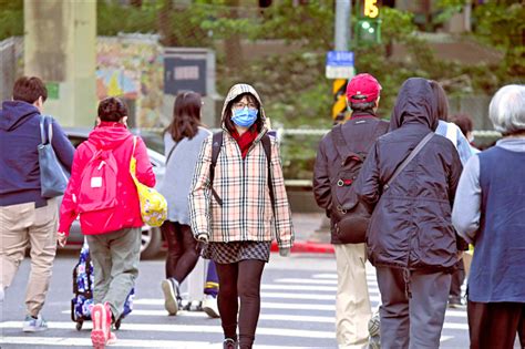 強烈冷氣團影響 北台今明濕冷、週日回溫 生活 自由時報電子報