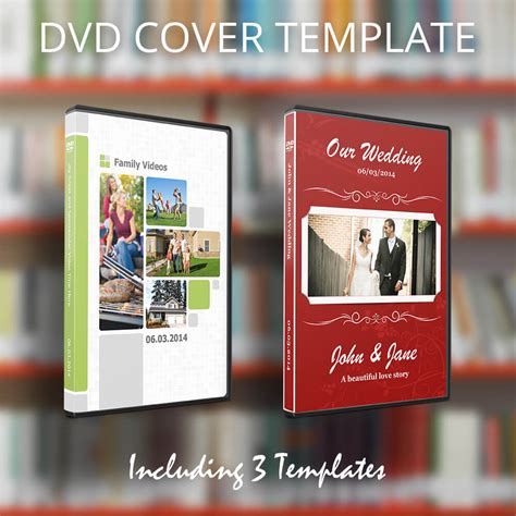 DVD Cover Template for Pages - MacTemplates.com