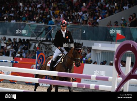 Jakarta Indonesia 26th Aug 2018 Alex Hua Tian Of China Competes