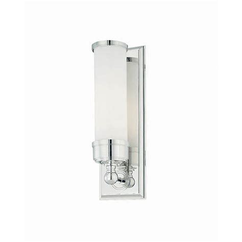 Elstead Lighting Worcester Single Bathroom Wall Light Polished Chrome