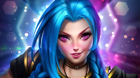 2560x1440 Jinx Colorful Lol Art 1440p Resolution Hd 4k Wallpapers