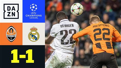 R Diger Sichert Last Minute Punkt Donezk Real Madrid Uefa