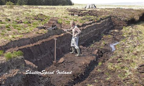 Cutting Turf from a Peat Bog In Ireland – Shutterspeed Ireland