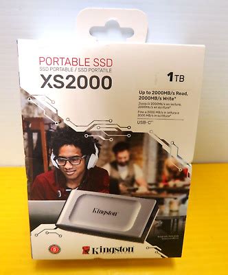 New Sealed Kingston Xs Tb High Performance Portable External