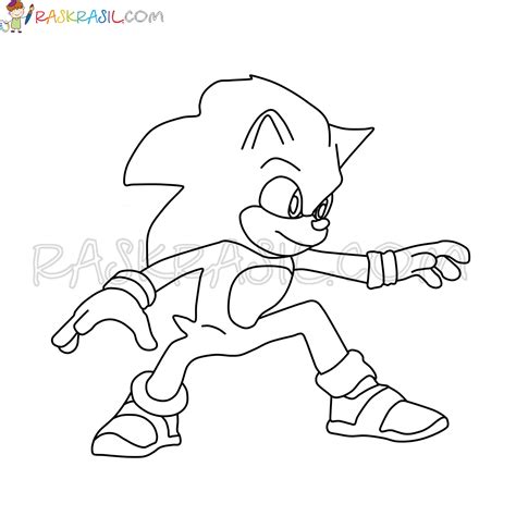 Como Dibujar A Sonic Corriendo