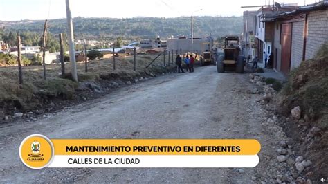 Mantenimiento Preventivo De Calles En La Ciudad Noticias