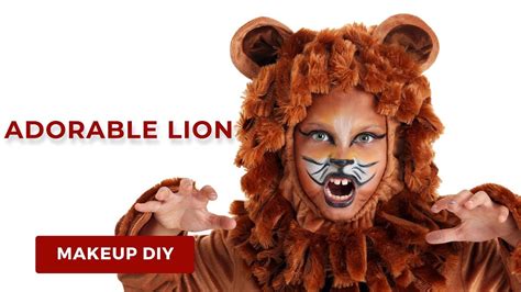 Cowardly Lion Makeup Instructions | Saubhaya Makeup