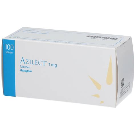 Azilect 1 Mg Tabletten 100 St Mit Dem E Rezept Kaufen Shop Apotheke