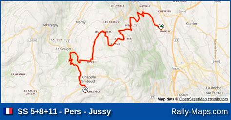 Karte Wp Pers Jussy Rallye National Des Bornes Coupe