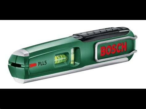 Unpacking Unboxing Laser Spirit Level Bosch PLL 5 0603015020 YouTube