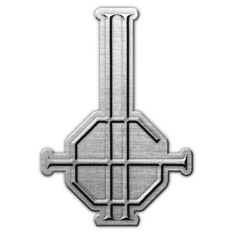 Insigna Metalica Ghost Crucifix Bestialro