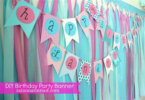 Say it Out Loud: Adorable Homemade Birthday Banners