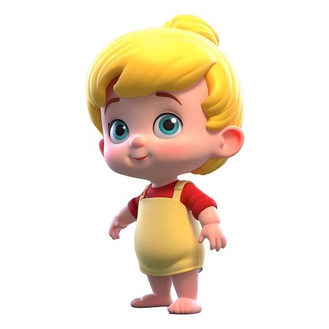 Fille Blonde Dessin Anime Psd Mod Les Psd Gratuits De Haute