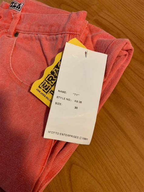 Vintage Deadstock X 1991 Red Erasers Ty” Denim Grailed