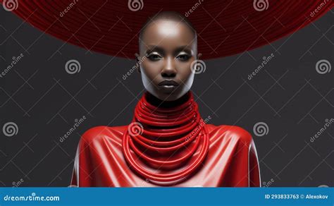 Afrofuturistic Fashion Minimalistic Superb Clean Image Ai Generated