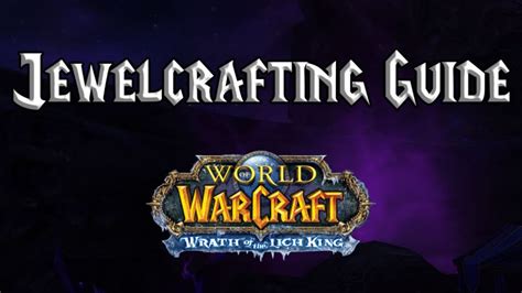 How To Farm Gold With Jewelcrafting Part 1 Warmane Wotlk YouTube