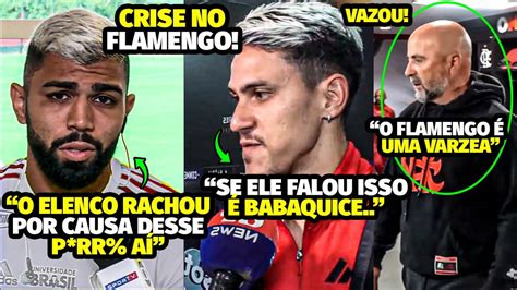 Treta Insana O Racha Entre Pedro E Gabi No Elenco Do Flamengo E A