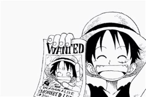 Luffy One Piece Wanted