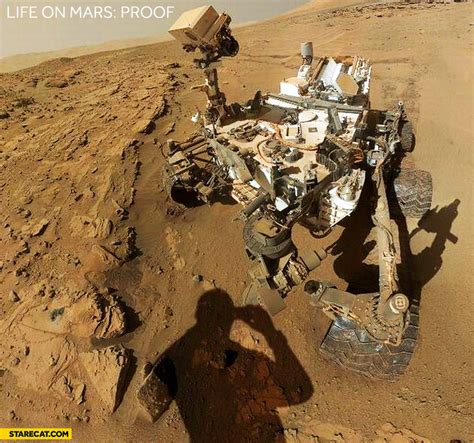 Life on mars proof | StareCat.com