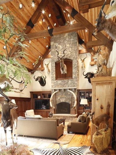 Prodigious Rustic Hunting Lodge Decor New Creativity Trophy Rooms