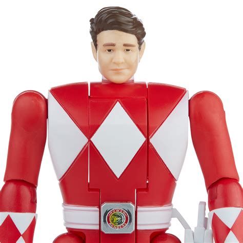 Boneco Do Power Rangers Vermelho - Boneco Power Rangers Clássico Retro Ranger Vermelho - Hasbro - Fabrica ...