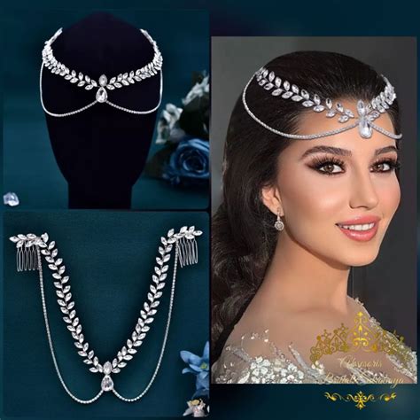 Jual Sirkam Bindi Hairpiece Cleopatra Headpiece Dahi Arabian Look