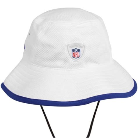 New Era Buffalo Bills Training Bucket Hat White