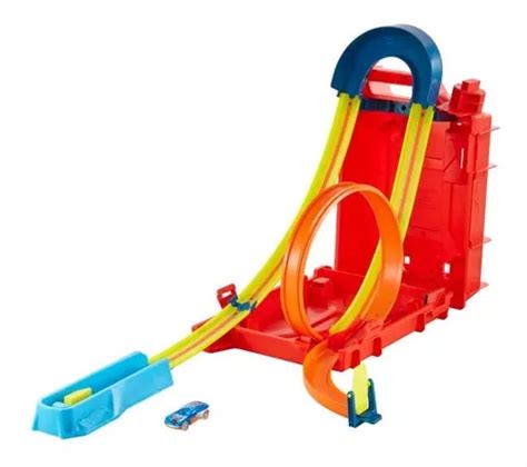 Hot Wheels Track Builder Caja Pista De Acrobacias Extrema Envío gratis