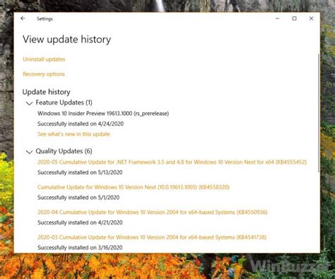 How To Check Windows 10 Update History 2 Methods