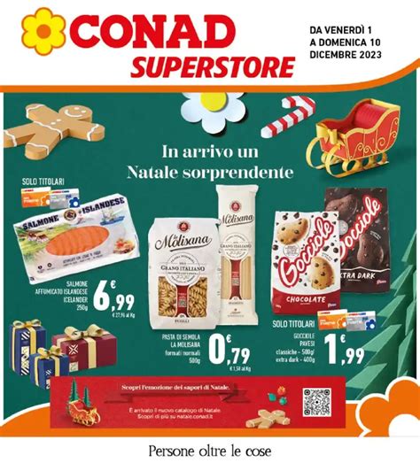 Volantino Conad Superstore Natale Offerte Fino Al 10 Dal 1 12 2023